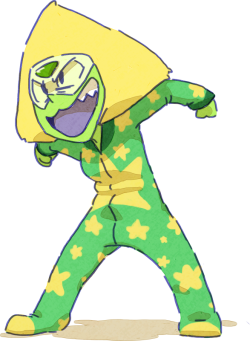 aouli:  “I’m a Crystal Gem!” Her socks make me think of pajamas! 