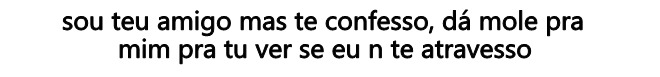 Na real...