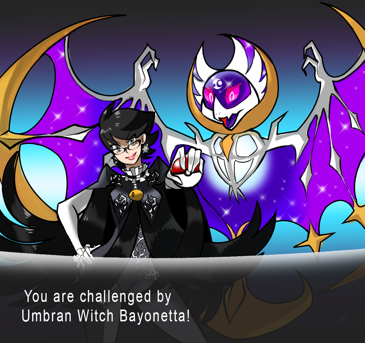 thewonderbun:  Bayonetta featured in Pokemon Sun and Moon! 
