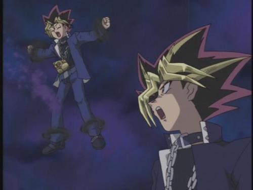 thewittyphantom:  Man, the conditions of Yami Marik’s body-eating Shadow Games must have felt so weird for those afflicted. I can only imagine it as feeling like the vanished parts of you had fallen asleep. Constant tingles where they should be, and