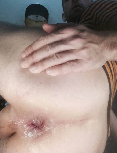buttinyourface:  NEW SUBMISSION! Kik me @ theinyourfaceblog or email me @ theinyourfaceblog@gmail.com to submit Oh damn! Someone likes his bussy to be used and abused. What a sloppy greedy mess of a hole =P