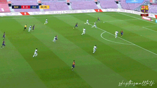 Skipthesmalltalk:  Antoine Griezmann Celebrates With Teammates After Scoring The