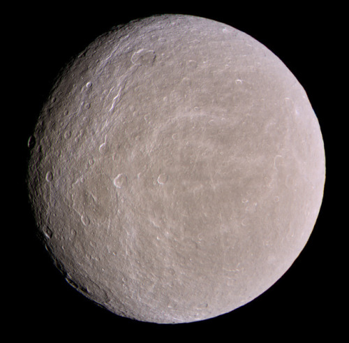 Rhea taken by the Cassini spacecraftCredit: NASA / JPL