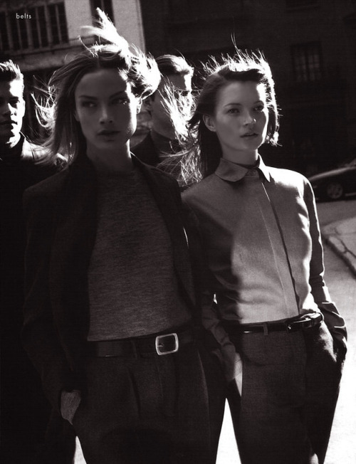 Carolyn Murphy &amp; Kate Moss for Calvin Klein