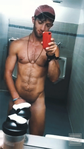Hot guys and water.