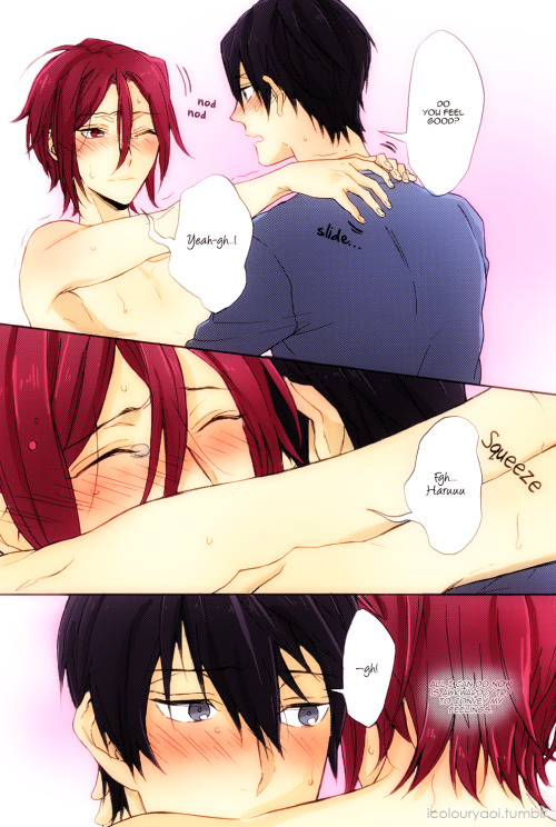 Goodbye, Lonely Aquarium (Free! DJ) by Akuta Michi Coloured by icolouryaoi.tumblr