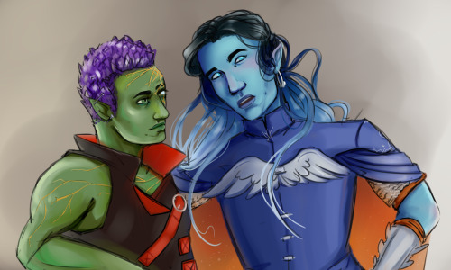 Genasi Gossip &trade;-I just think that the punk rock and pretty rich boy should be friends. and may