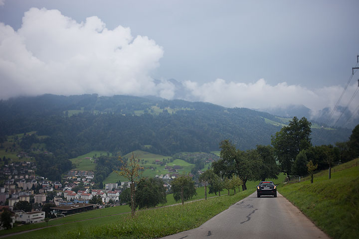 Our first shoot in Switzerland was in Lucerne, about one and a half hours away from