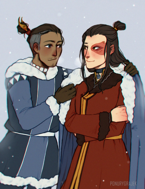 ponury-grajek:It’s November, so it’s almost Christmas, so I can legally listen Wham and draw some cute, winter shit   ❤  And yeah, it’s another Boomerang Master x Lord Jerkbender pic