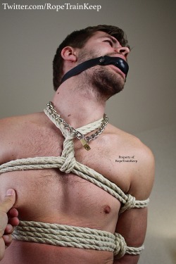 ropetrainkeep:  Pulling someone towards you by his nipple can be very effective.  K?