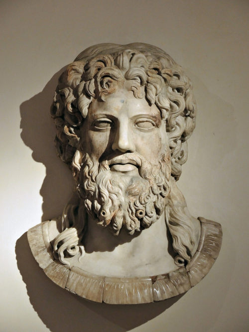 ganymedesrocks:antonio-m:Testa di Zeus by adrianoveroPalazzo Altemps Zeus; A Roman copy of a Gr