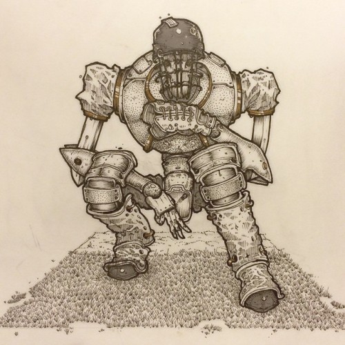 #catcher #robot #baseball #art #lineart #itbeet