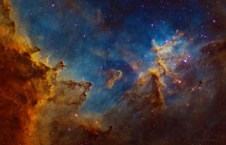 just&ndash;space:  Cosmic clouds in the Heart Nebula   js