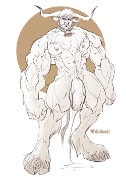 Dizdoodz:  Tbt! Revisited Tauro Design From 5 Years Ago. Patreon Sketch Reward For