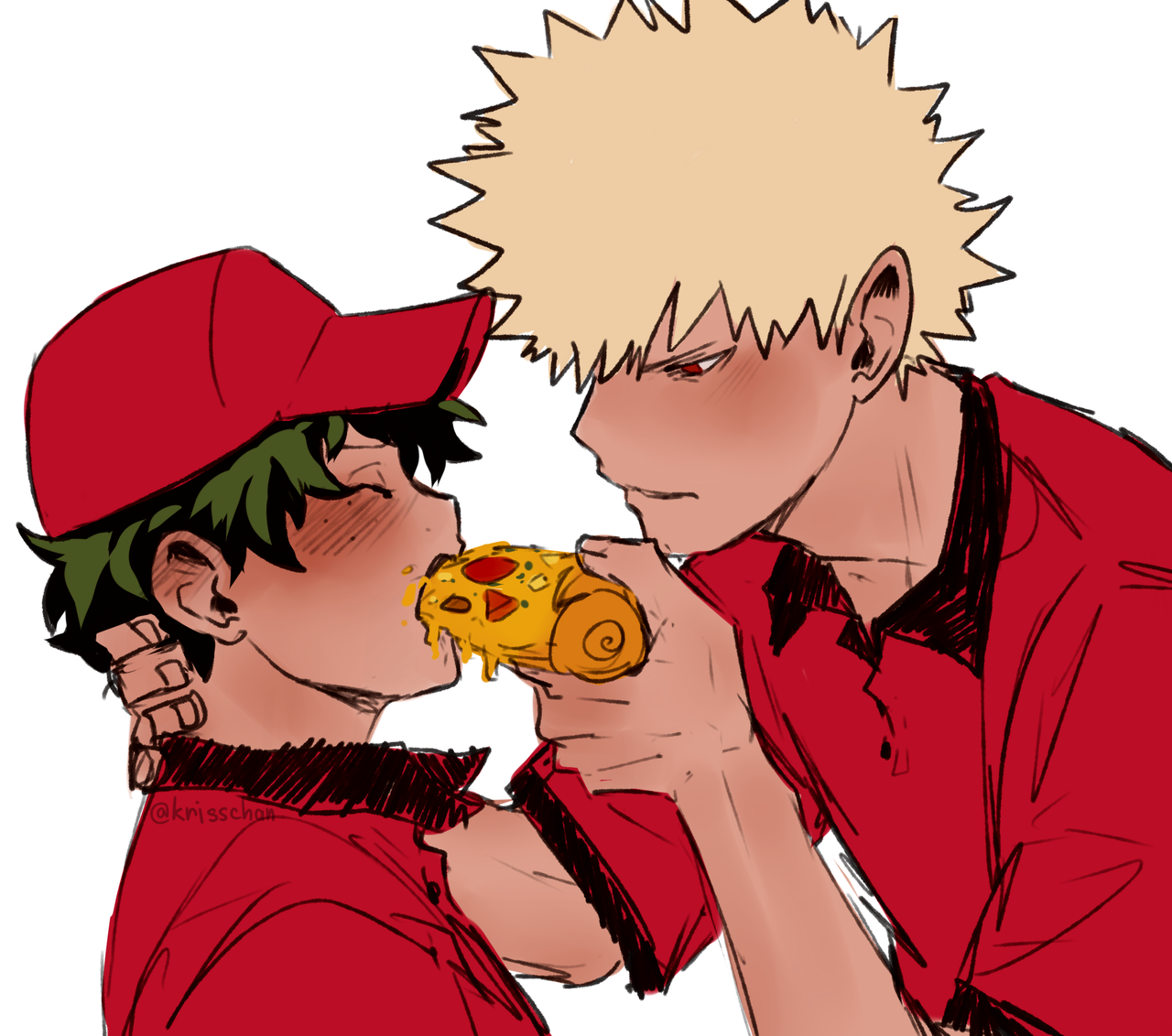 Bakudeku fanart spicy