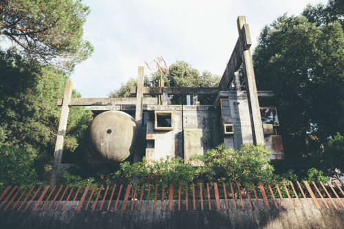 abandonedography:Brutalism in Ruins: Exploring Casa Sperimentale, Italy’s Lost Architectural Relic