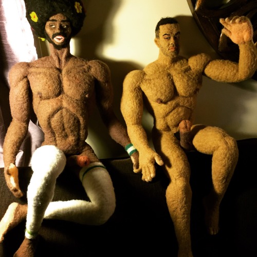 Porn Pics belascocomix:  Wool sculptures by Belasco