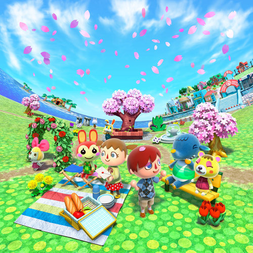 places-in-games: Animal Crossing: New Leaf - Town (All Seasons)