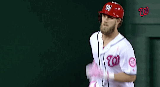 gfbaseball:Bryce Harper hits a walk-off, two-run home run - May 13, 2017