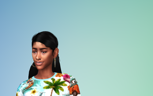 qdogsims: Just another sim i made wanted to try the height sliders of a teenage for a preteen by @re