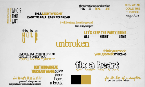 lopeirce:  Demi Lovato + Discography (insp) 