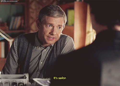 amygloriouspond:  Sherlock + his military kink