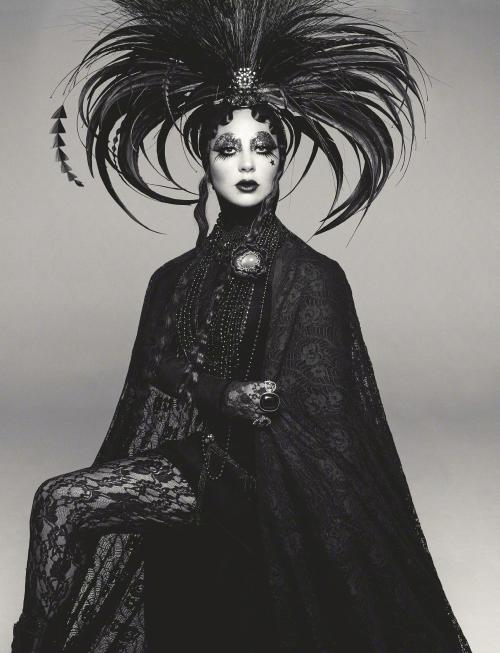 black-is-no-colour: Lady Gaga, photographed by Steven Meisel and styled by Edward Enninful for Vogue