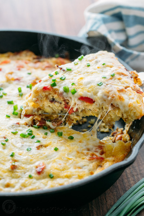 foodffs: Breakfast Casserole with Bacon and Hash Browns Really nice recipes. Every hour. Show me what you cooked! 
