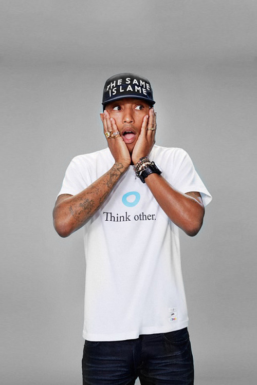  Uniqlo Teams Up with Pharrell Williams on a T-Shirt Collection &amp; Campaign: SHOP