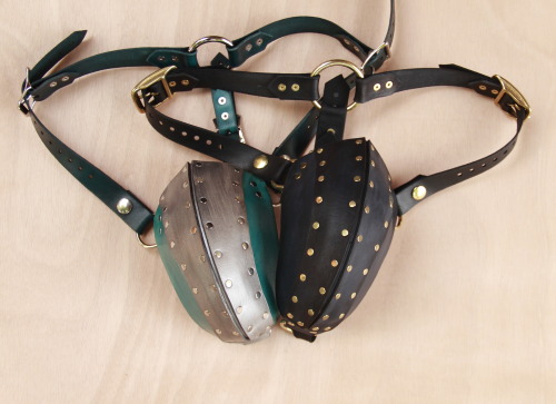 Made This Codpiece As A Custom Request. Client Wanted Brass On Black, Which Is A Gorgeous Combo, But