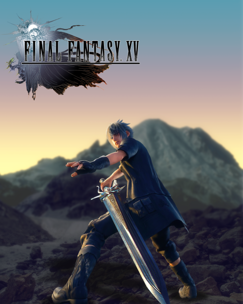 Noctis from Final Fantasy XVSTEP 1:  STEP 2:   STEP 3: STEP 4:
