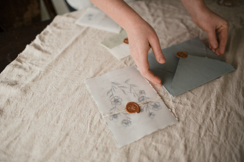 alyssawilcoxphotography:Esther Clark Calligraphy & Bleedfoot Florals, by Alyssa Wilcox Photograp