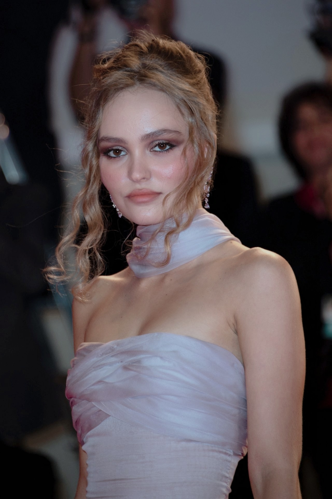 lily-rose depp — Lily-Rose Depp stuns on the red carpet for 'The...