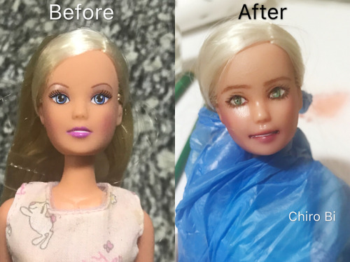 Hello~~~~ Here is my recent late night doll faceup !!I even made a youtube video~ Its not my first t