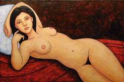 engelart:  reclining nude 2007 by Norman