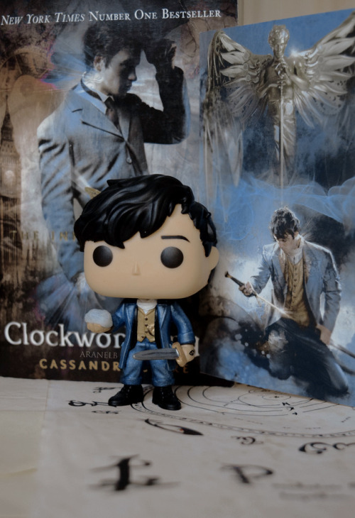 William Herondale - Custom Funko Pop   @cassandraclare​  “Pulvis et umbra sumus. It’s a line f