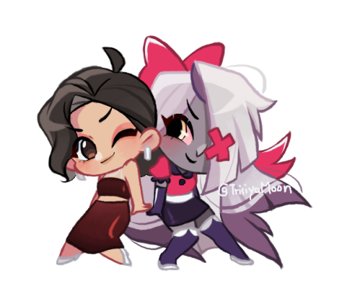 Voice Actor Meet Their CharactersMeanwhile Amir And Alastor.....