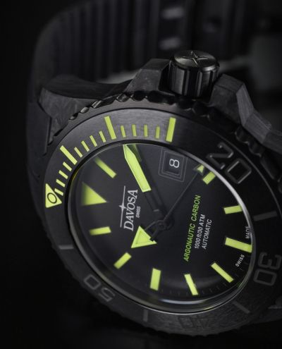 Instagram Repost
davosa_watches
⌚️ DAVOSA Argonautic Carbon Limited Edition, Dive Watch Ref. 161.589.75⁠⁠👉 Strictly limited to 140 pieces⁠👉 incl. NATO flex strap⁠👉 Anniversary relief embossing of the case back⁠ [ #davosa #monsoonalgear #divewatch #watch #toolwatch ]