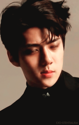 exo-stentialism:Sehun ✦ EX’ACT Monster Jacket Photoshoot↳ for @sehunlyone ♡