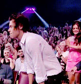 “He literally does walk into a room and everyone just stops. And it’s not just