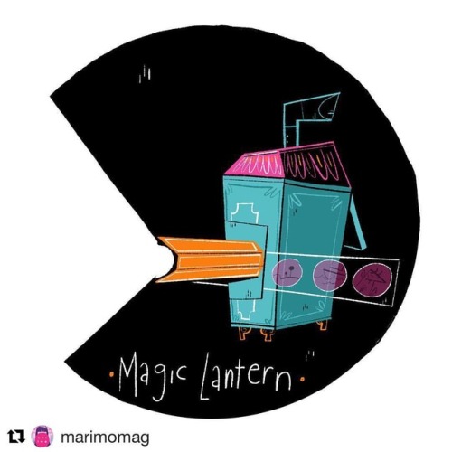 #Repost @marimomag with @get_repost ・・・ The device by which the magic of animation and phantasmagori