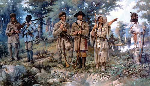 Today in History, May 14th, 1804,The Lewis and Clark Expedition begins, disembarking from St. Louis 