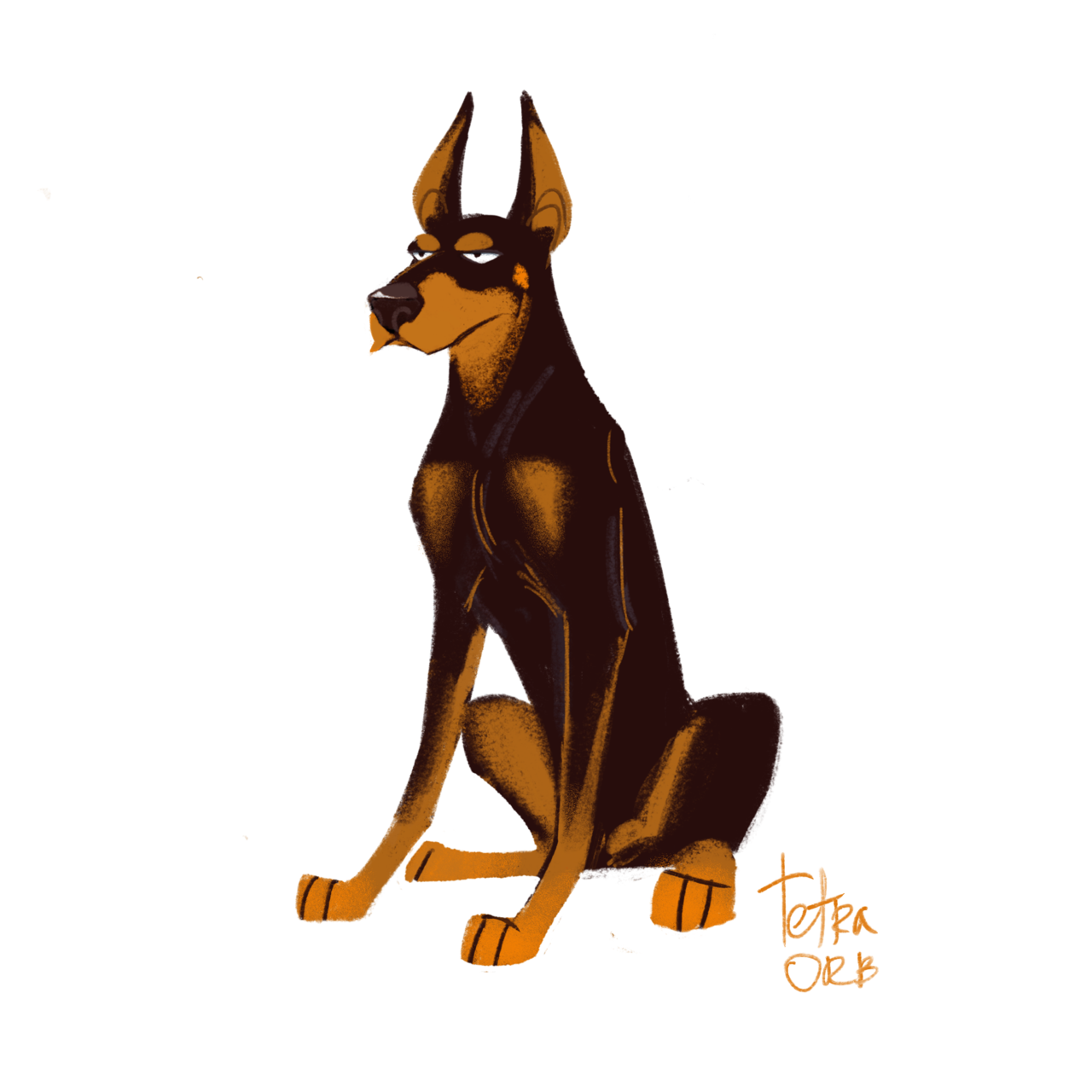 Daily dog drawings