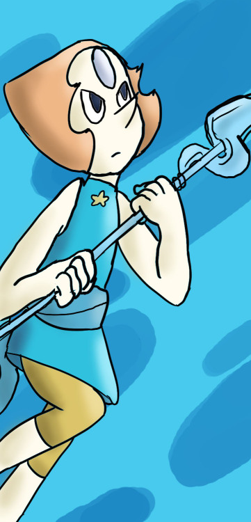 dramaticdragon:  i uh love pearl? I also am strangely proud of this drawing reblog this