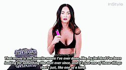 meganfoxrocksmyworld:Bicon, Megan Fox geeking out over Jennifer’s Body and its legacy.