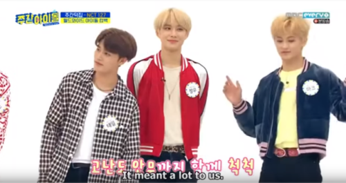 Look, They Were Clearly Going Thru It On Weekly Idol Okay.