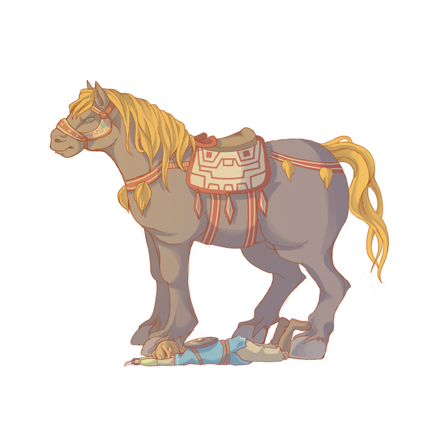 kirstieguerette:Giant Horse problems.