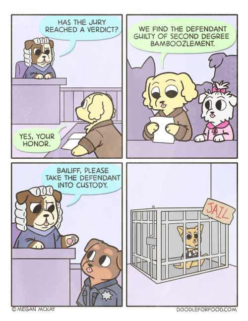 doodleforfood: Paw and Order