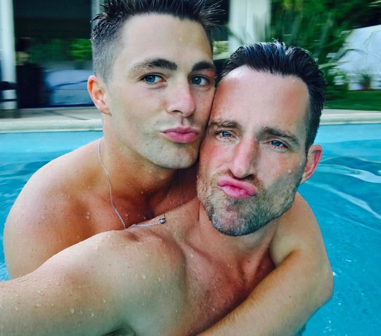 Colton Haynes And Jeff Leatham Jeff Leathem On Instagram With Colton Haynes