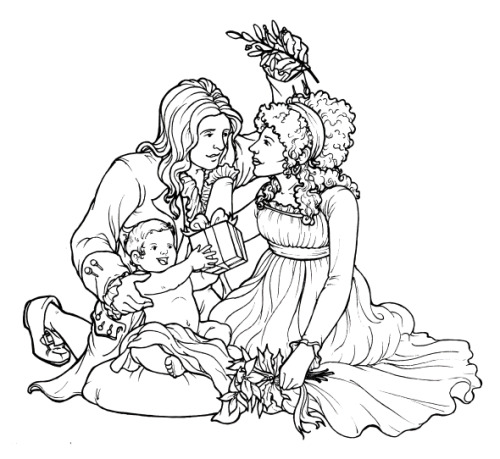 revwarheart:In keeping with tradition, here is the annual Christmas Peeps coloring page! I hope you 